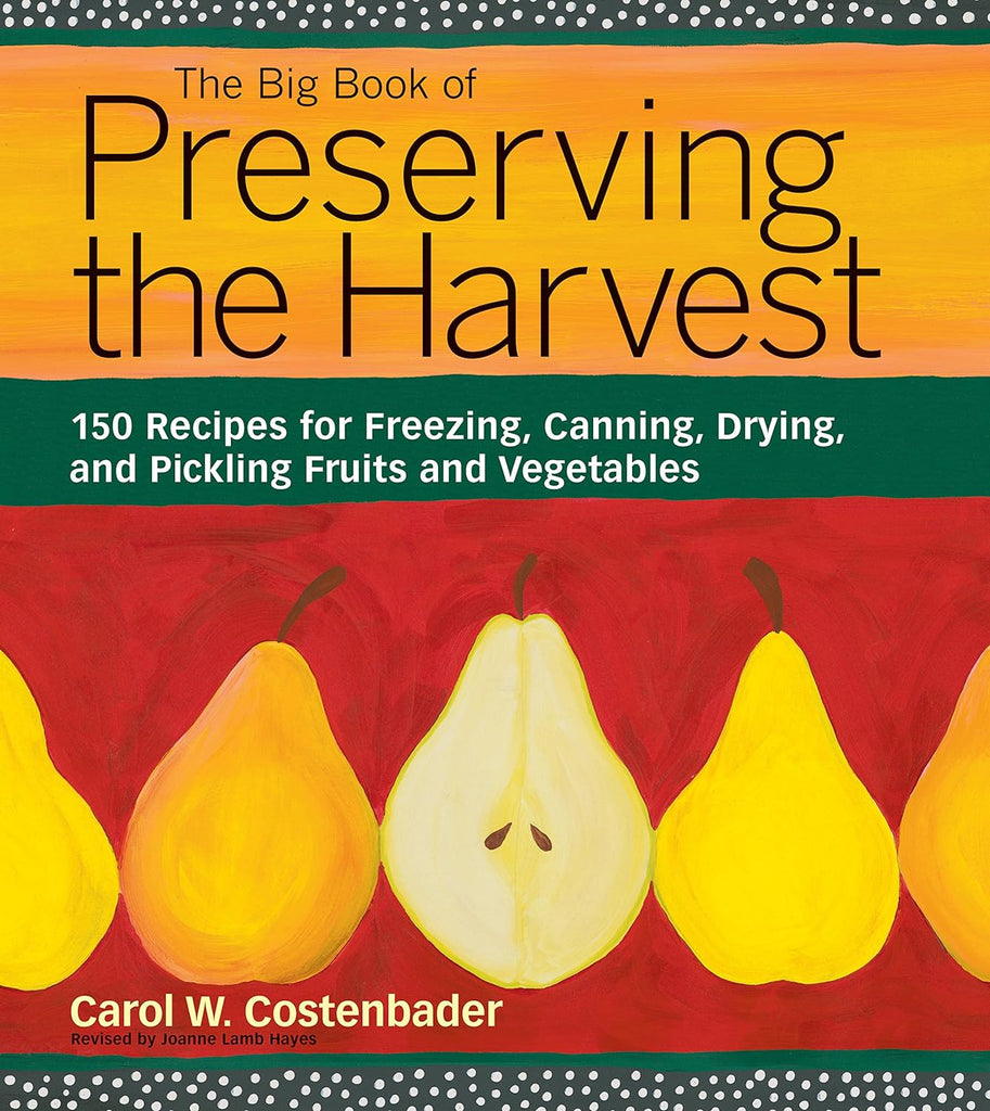 Learn how to preserve a summer day — in batches — from this classic primer on drying, freezing, canning, and pickling techniques. With more than 150 easy-to-follow recipes for jams, sauces, vinegars, chutneys, and more, you’ll enjoy a pantry stocked with the tastes of summer year-round. 352 pages Softcover