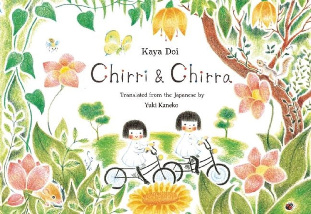 The first book in a series by Japanese author and illustrator Kaya Doi, Chirri & Chirra introduces two girls who go on mystical adventures together throughout the natural world. This story presents the reader with themes of nature, food, and the mysteries of life. Reading age: 3-8 years 40 pages