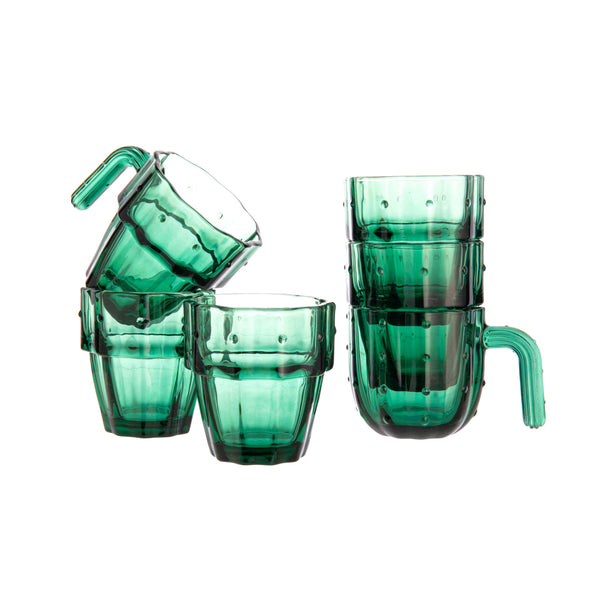 STACKABLE CACTUS GLASS SET