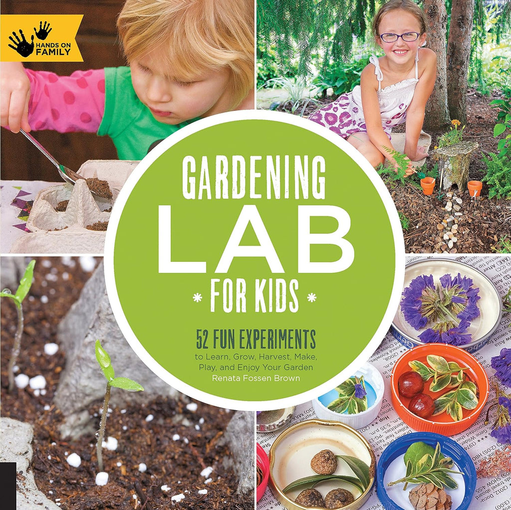 A source of ideas to help your children learn to grow pants. Encourages children to get outside and enjoy nature. This book features 52 plant-related activities set into weekly lessons, beginning with learning to read maps to find your heat zone, moving through seeds, soil, composting, and more. Ages 7-10 years.