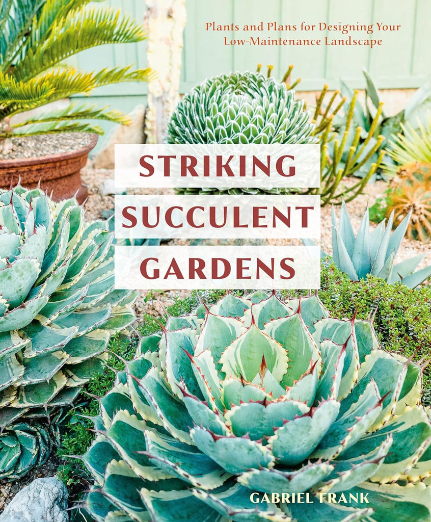 Design a succulent garden of your own, with inspiration, advice, and instructional step-by-step projects for container gardens, small-space gardens, mixed gardens, and more. One of the only books dedicated to succulent garden design, Striking Succulent Gardens is a stylish, modern gardening book for beginners and enthusiasts alike.