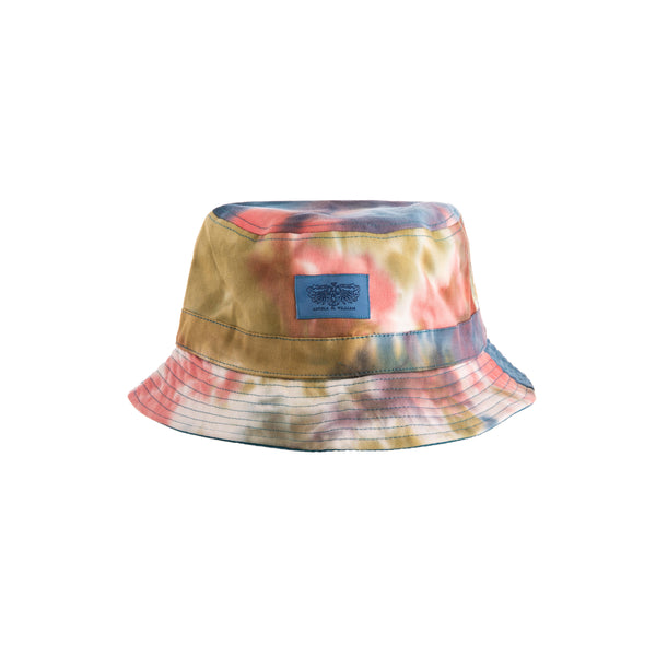 REVERSIBLE TIE-DYE BUCKET HAT - The Huntington Store display picture 1