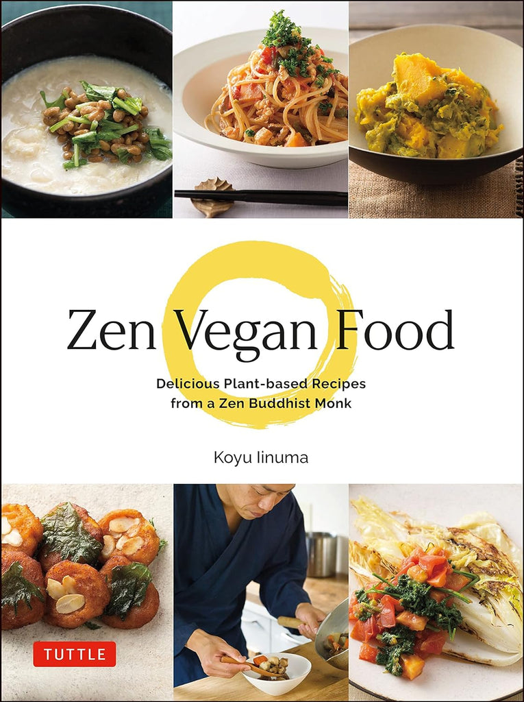 In this book, Buddhist priest and chef Koyu Iinuma shares the simple and delicious plant-based meals he prepares in the kitchens of Fukushoji temple in Yokohama, Japan. The 73 recipes showcased in Zen Vegan Food are beautiful and tasty, while also being nutritious, sustainable and ethically responsible. Hardcover.
