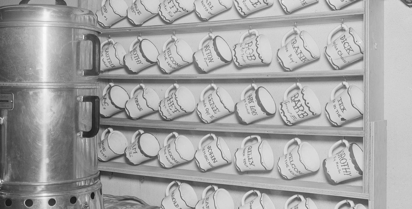 Mugs, Teacups & Glasses