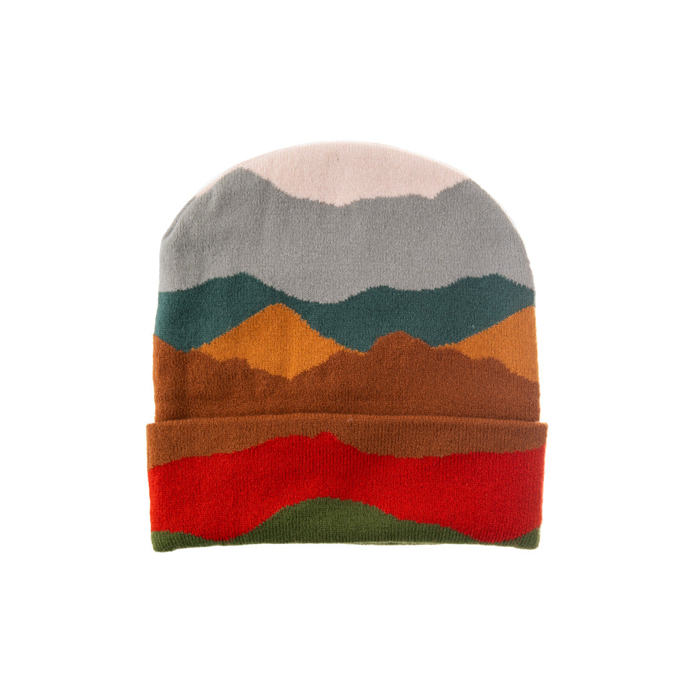 AUTUMN MOUNTAIN LANDSCAPE BEANIE