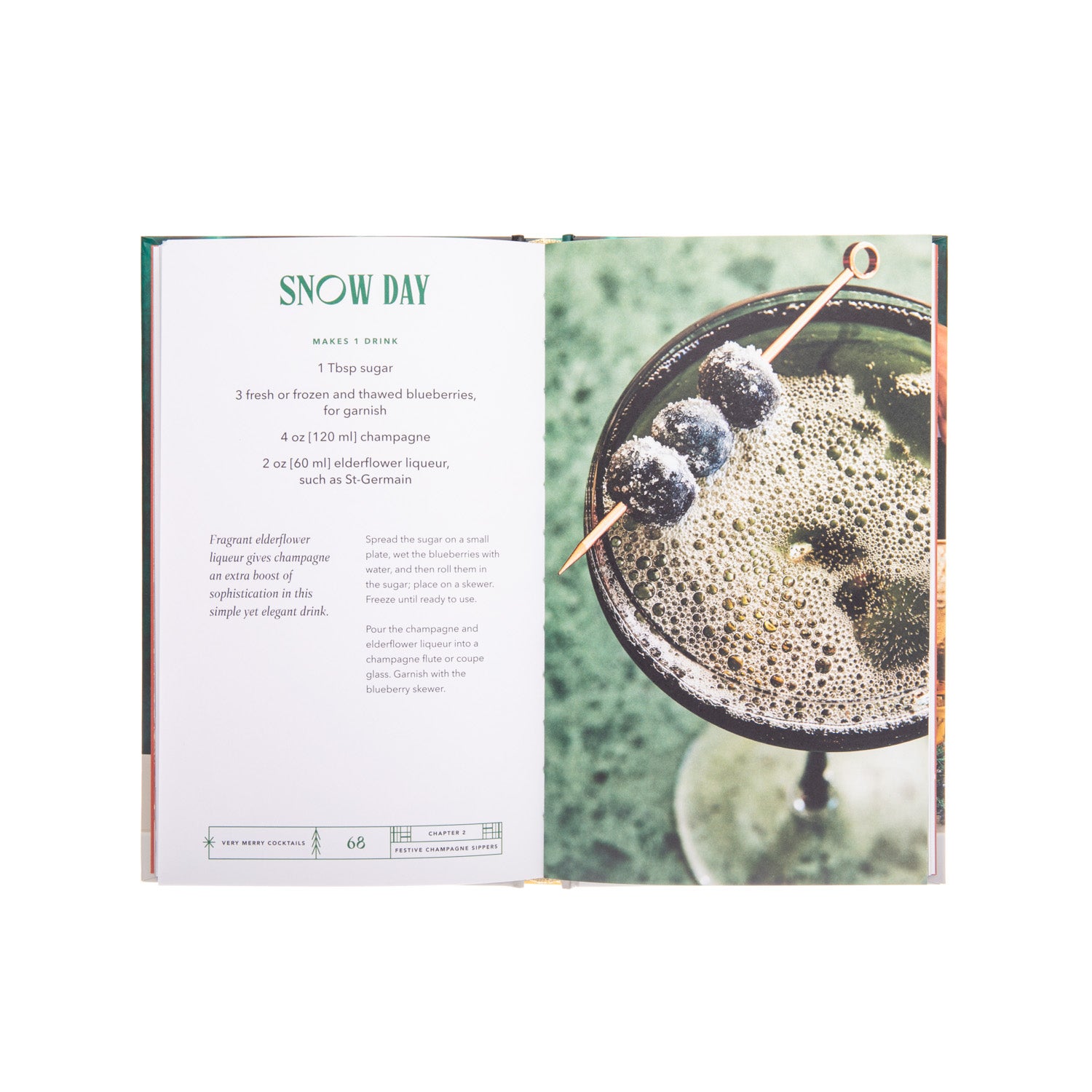 This book has something for every holiday occasion- a kid-friendly cookie party, an elegant New Year's Eve soirée, or a cozy night in for two.