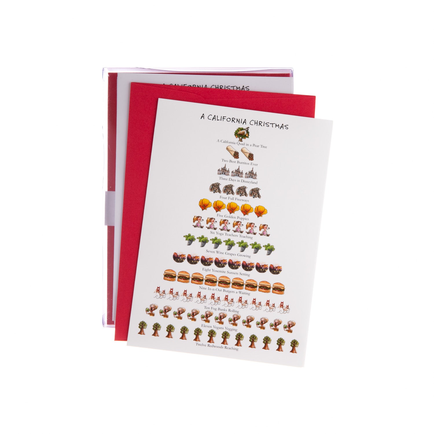 It may not snow in California, but that definitely does not stop us from celebrating in style! Send some west-coast cheer to with CA's 12 days of Christmas. 