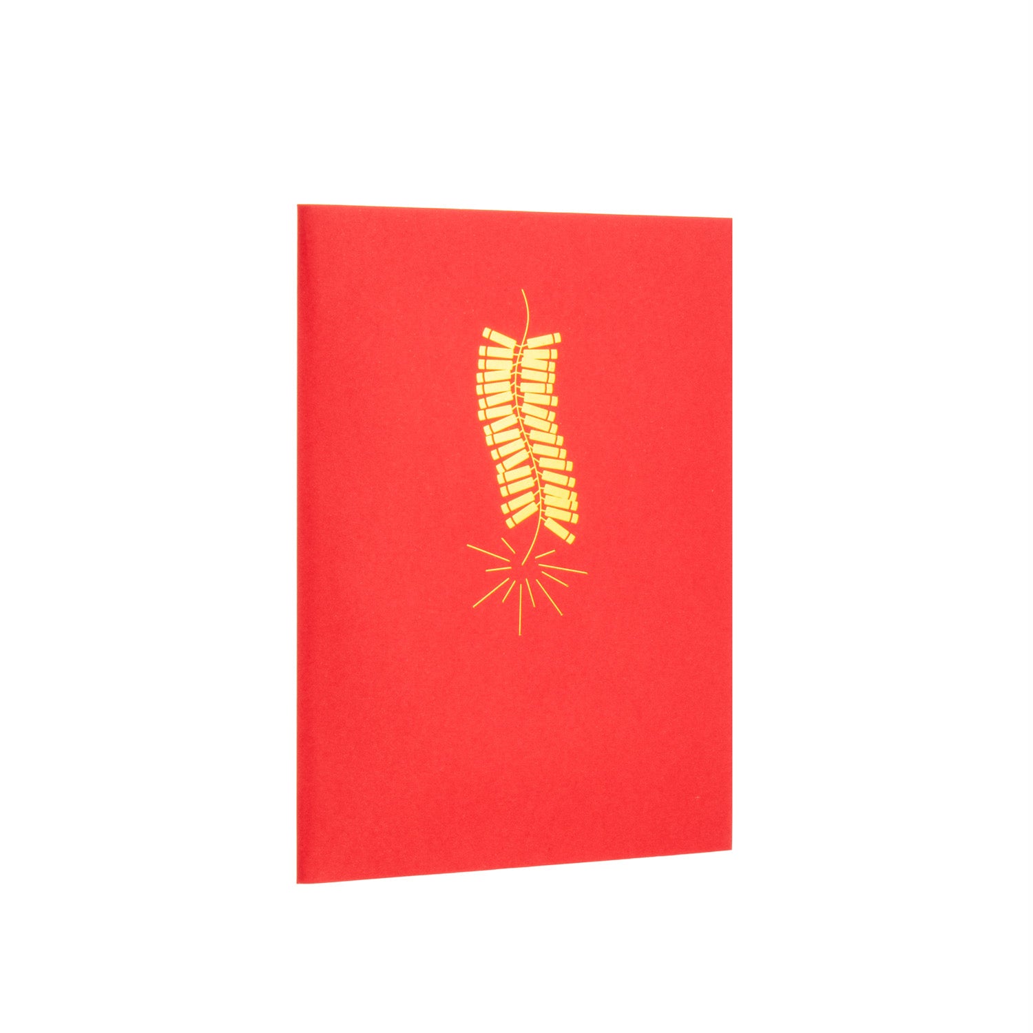 Use the Lunar New Year pop-up card to celebrate the new year with a bang! Send this card to your mother, cousins, friends, or anyone else who might enjoy a token to bring them extra good luck in the new Lunar New Year. 5" x 7" Includes envelope, pop-up card, and blank note FSC-certified craft paper