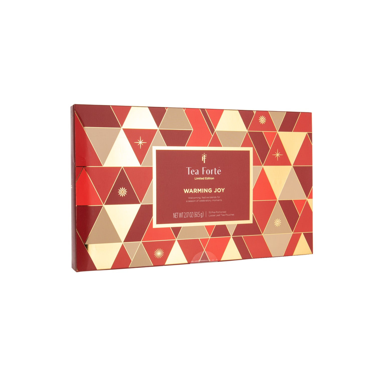 Comfort, joy and sweetness are what make the holiday season bright. This collection features classic baking spices, bright fruit, and the finest tea leaves. 
