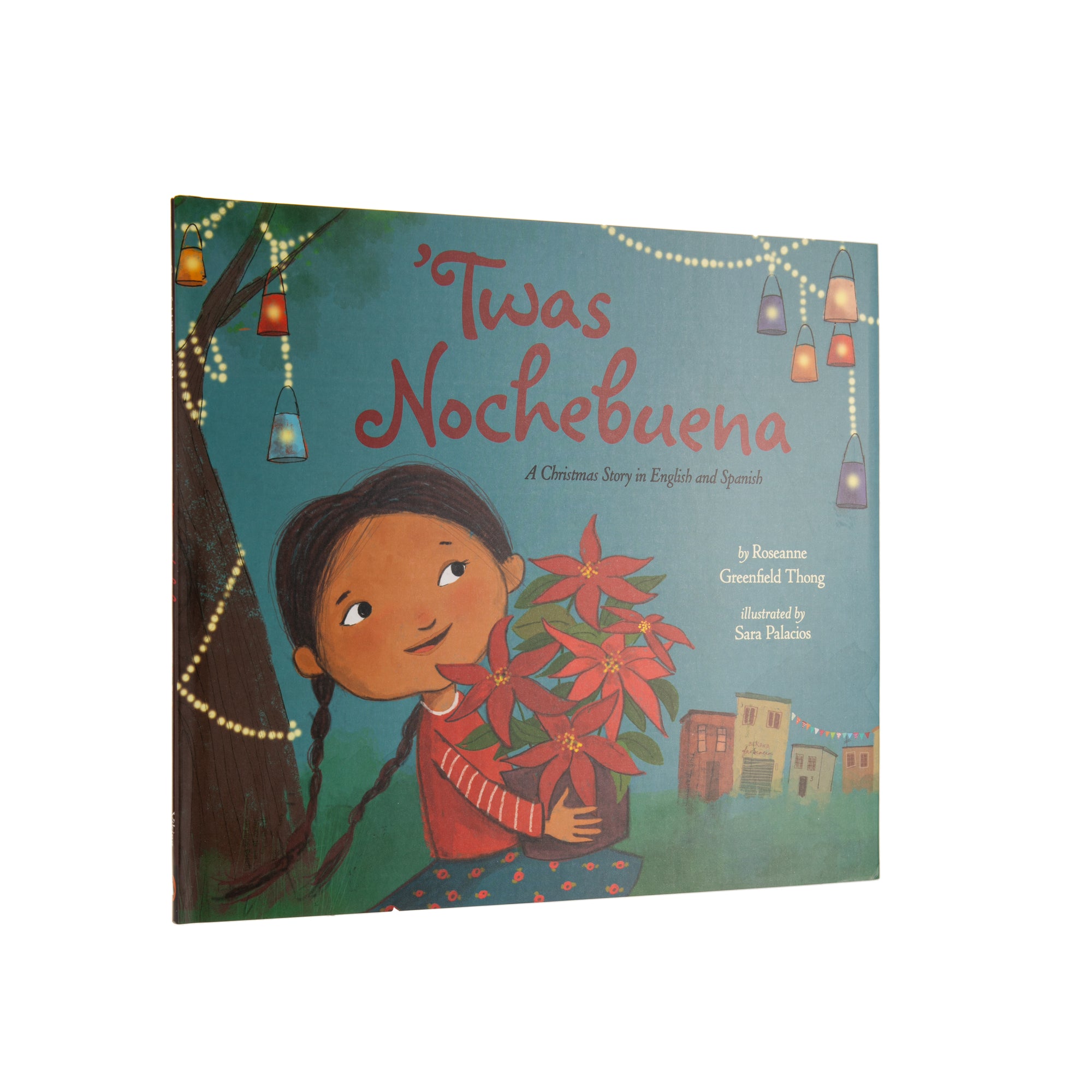 This English and Spanish picture book features a family's celebration of Christmas Eve. 'Twas Nochebuena features both English and Spanish, and tells the tale of the night before Christmas -- of a delicious feast, family and friends, and a holiday celebration of Latino traditions. Hardcover 40 pages Recommended age: 3+