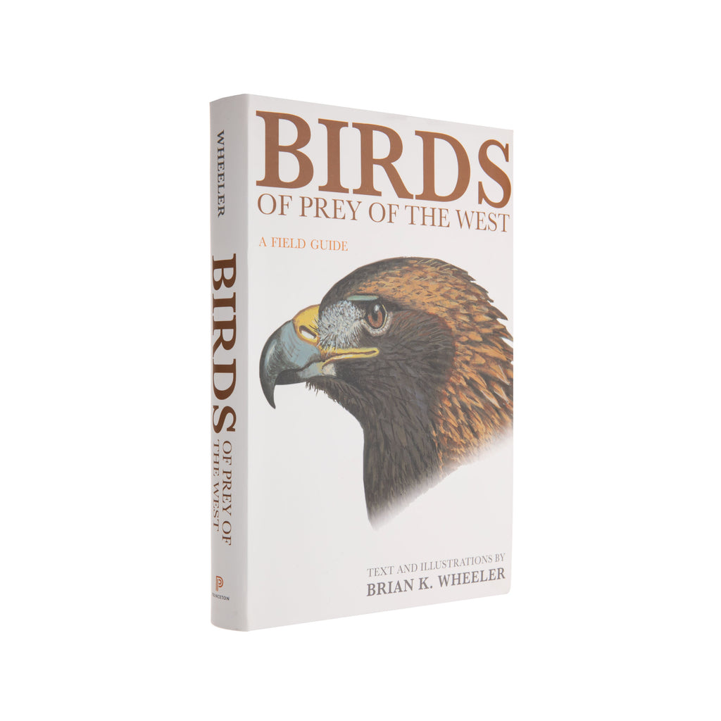 This field guide from author Brian Wheeler titled Birds of Prey of the West is a reference guide to iconic birds of prey located all around North America. 