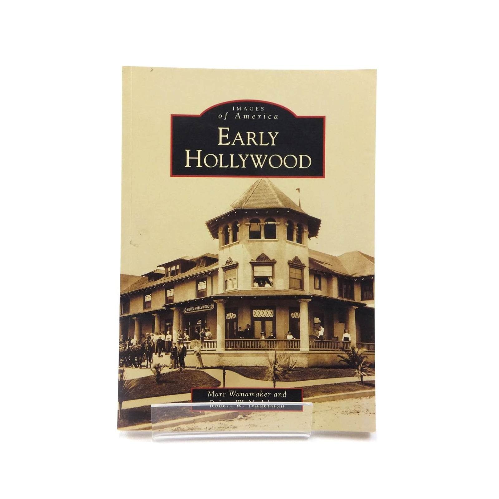 Book cover of 'Early Hollywood' with vintage-style building image on a white background