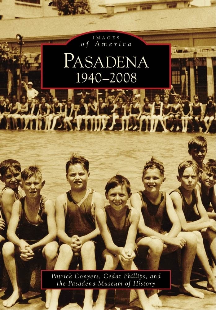 Pasadena: 1940-2008 draws on photographs from the Pasadena Museum of History, along with images from private collections. It chronicles the struggles and triumphs of this beloved city. Residents, new arrivals, and first-time visitors will find something of interest in this illustrated history. 128 pages Paperback