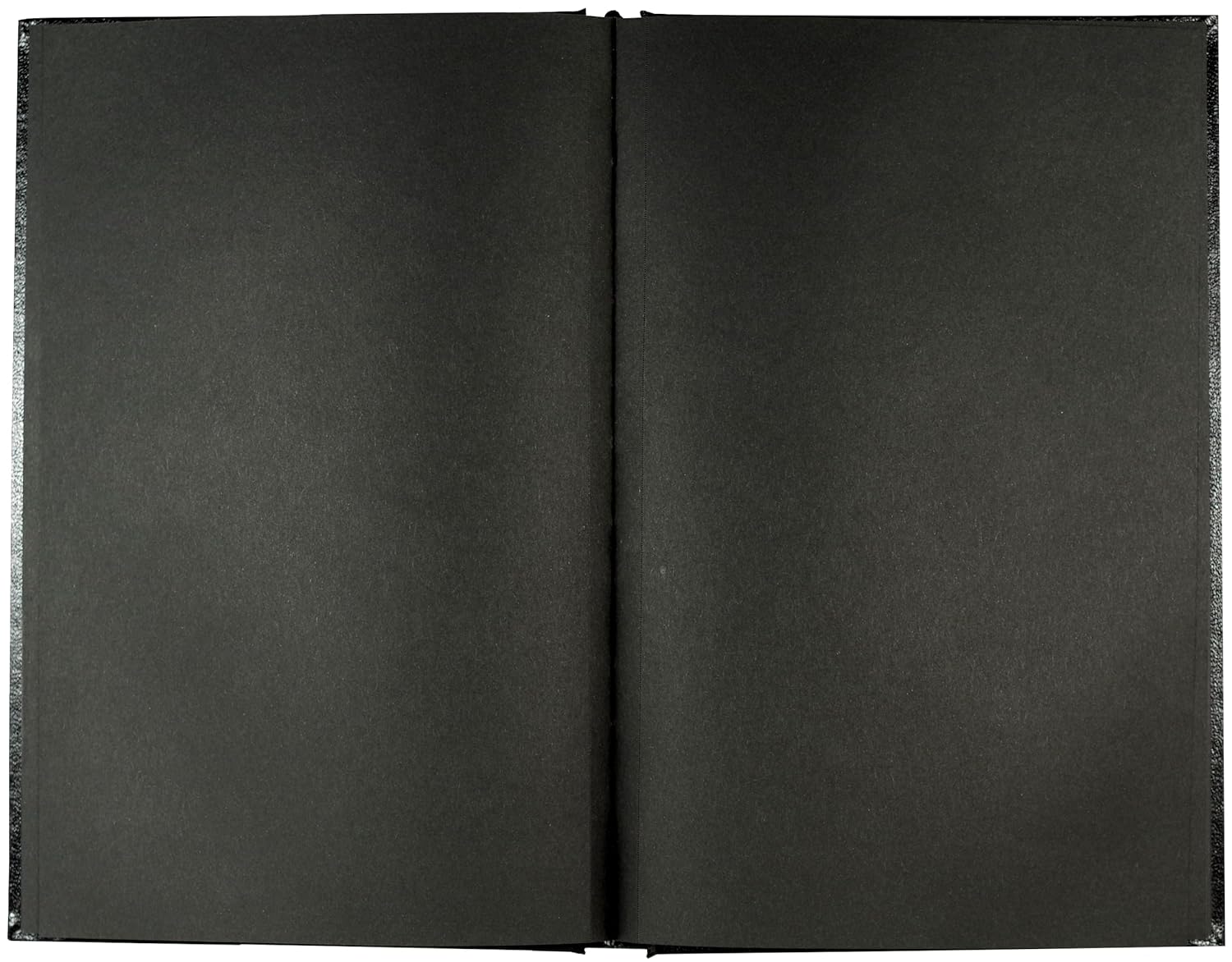 Switch up your white-paged sketchbooks for something that is sure to make your art, notes, and other doodles stand out! This sketchbook with black paper is ideal for chalk or oil pastel, colored pencil, gel pen, and any opaque media. Dimensions of sketchbook: approx. 5" x 8'' 96 sheets (192 pages) of 110 gsm paper