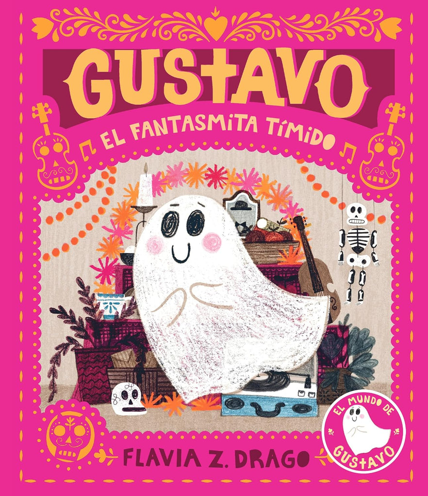 Conoce a Gustavo. Él es un fantasma y  le encanta hacer lo que le es normal: atravesar paredes, hacer volar objetos y brillar en la oscuridad. De la , autora Flavia Z. Drago nos llega una historia sobre cómo hacer amigos en tu propia y especial manera. Edad recomendada: 3+ 40 páginas Tapa dura, libro ilustrado