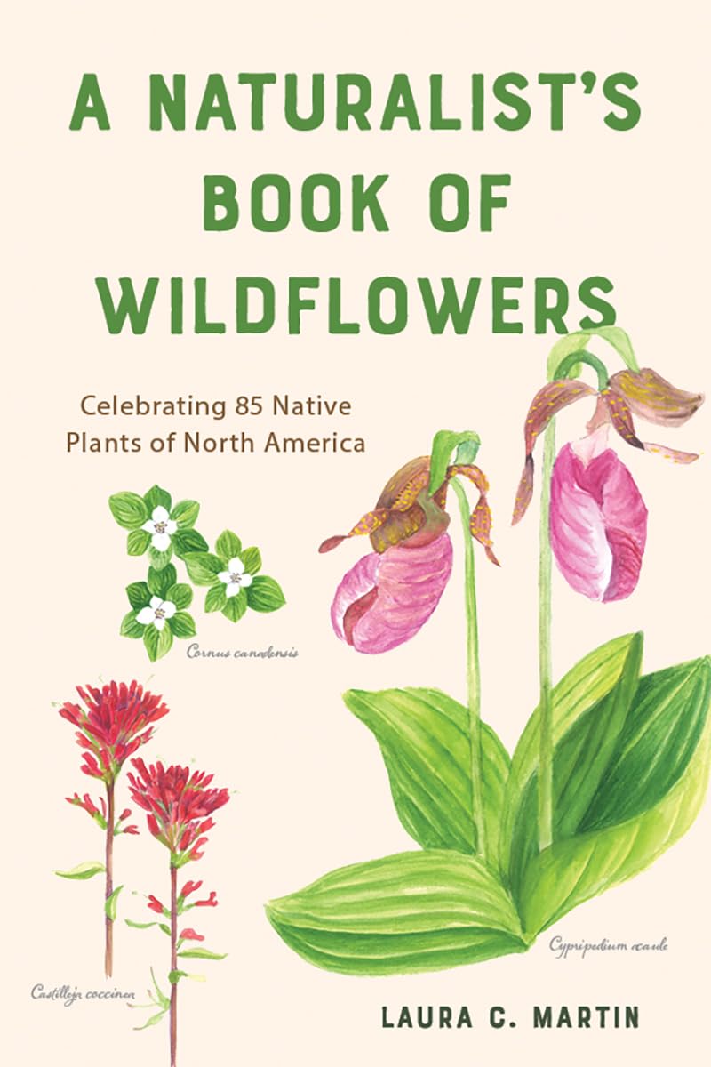 In A Naturalist's Book of Wildflowers, Laura C. Martin details 85 wildflowers and plants found throughout North America. Organized by color, this guide is accompanied by Martin's drawings. Additionally, the book features ways to use these flora in gardening, crafting, foraging and cooking.  Paperback 288 pages