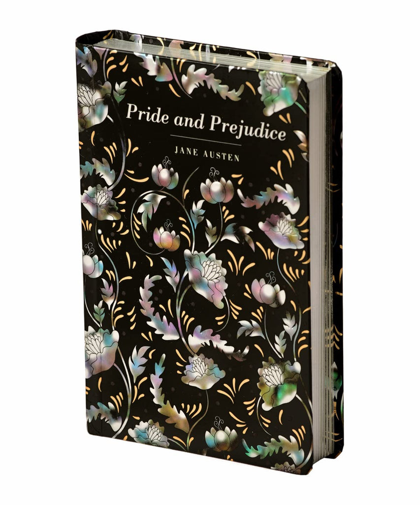 This classic Jane Austen novel comes in a new edition with a decorative cover. The layers, details and beautiful colors of this cover makes this title feel special. Pride and Prejudice follows Elizabeth Bennet and her four sisters, who must marry well in order to ensure their financial security. 416 pages Hardcover