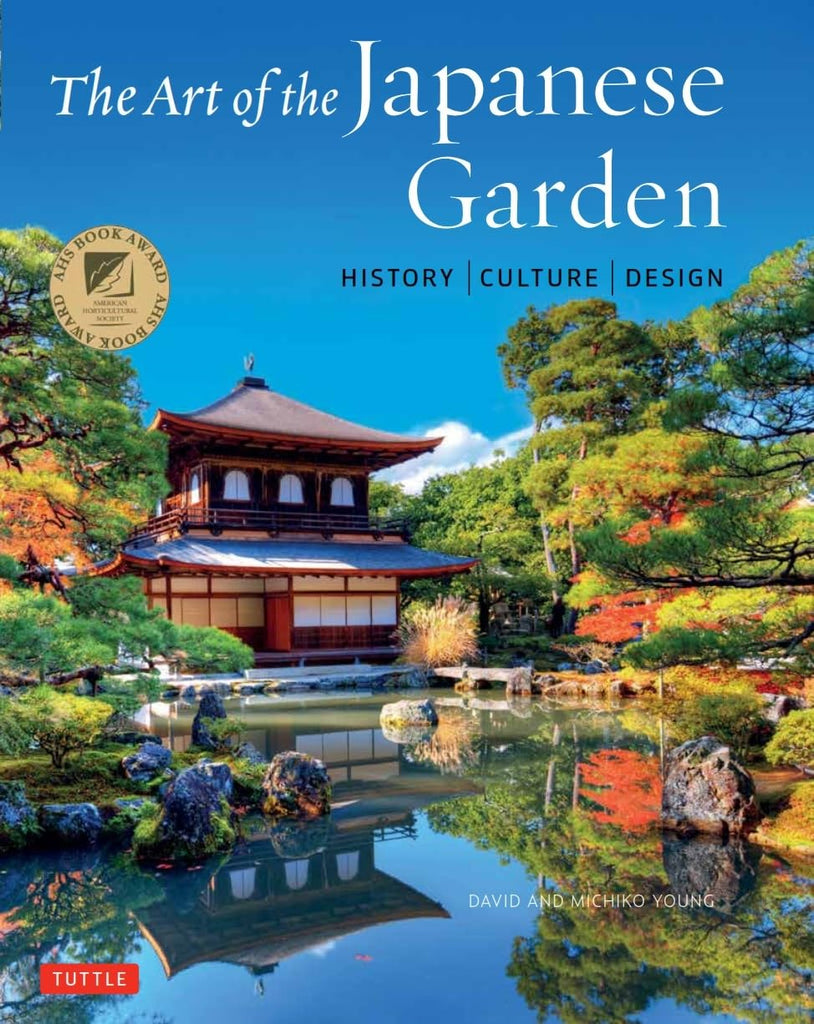 The Art of the Japanese Garden presents the most notable gardens in Japan. It includes Zen buddhist temples, samurai gardens, as well as stroll and tea gardens.  With over 75 images in this book, it presents a beautiful overview of various Japanese gardens to inspire and inform.  176 pages Hardcover