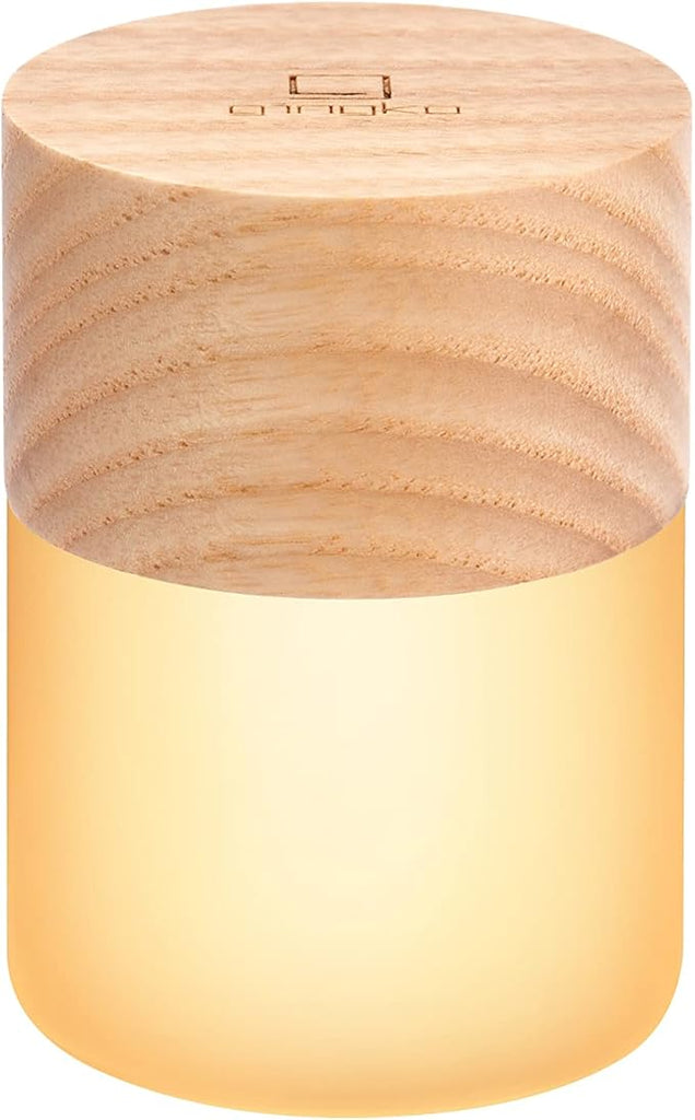 This mini Lemelia light is color-changing, perfect as a night light or just for adding ambiance.  With a touch of the wood, alternate between warm white light or the color-changing option with 7 colors. With frosted glass and wood detail. Comes with USB-C cable. Product Dimensions: Approx. 2.5" H x 1.75" diameter 