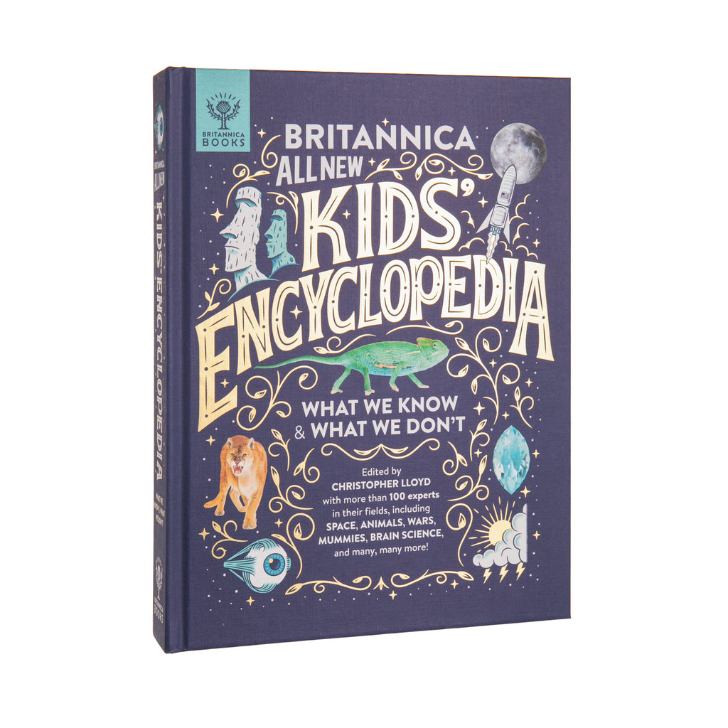 Earth? Space? Animals? History? STEM? The Britannica All New Kids’ Encyclopedia has them all. This beautifully illustrated, 424-page compendium of knowledge is a must-have addition to every family bookshelf and library collection. 424 pages Hardcover Reading ages: 5–9 years.