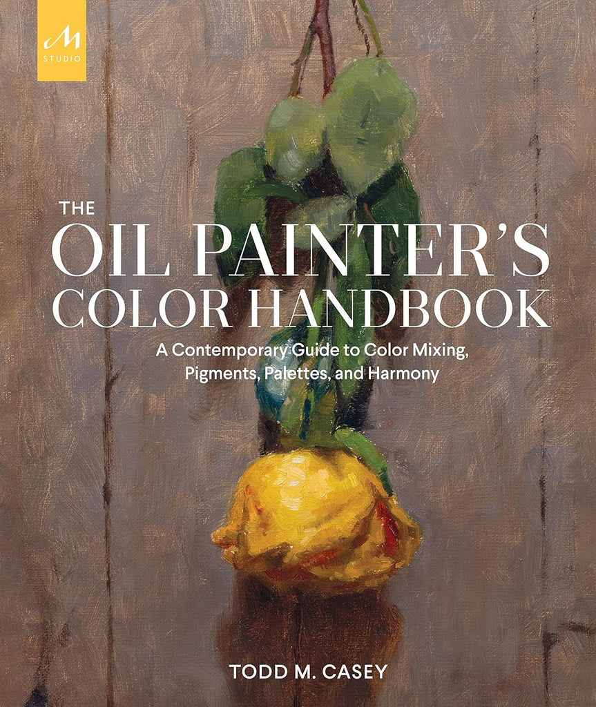 From Todd M. Casey, The Oil Painter’s Color Handbook provides everything the oil painter needs to understand all aspects of color and empowers the reader to paint with confidence. This book begins with a look at the use of color throughout art history. 320 pages Hardcover