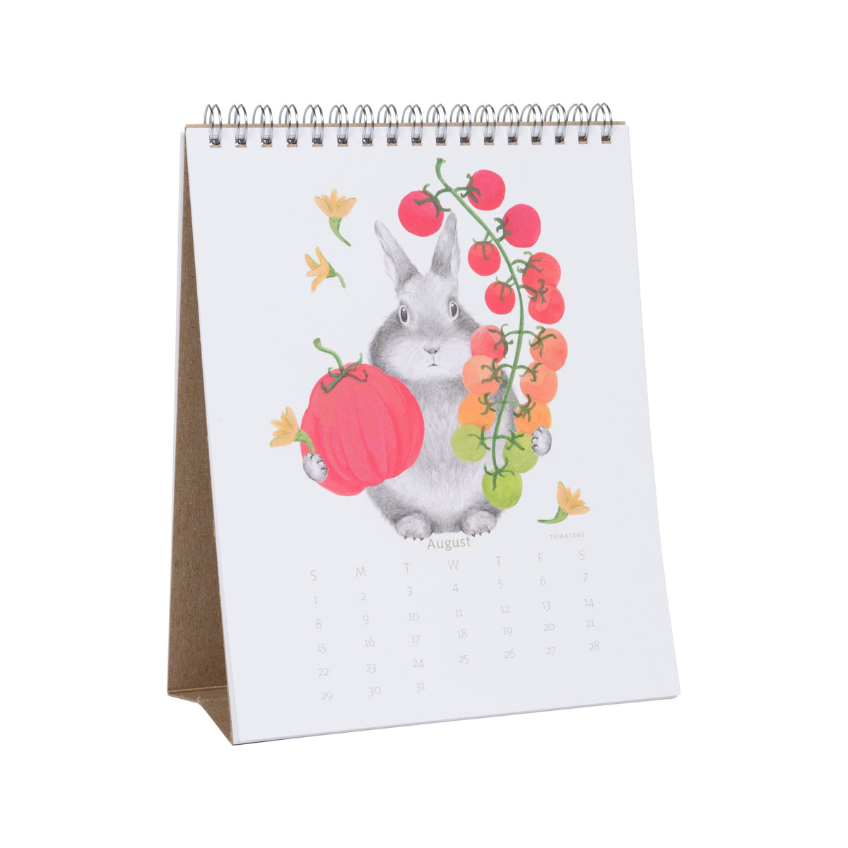 HOPPING AROUND THE FARMERS MARKET 2027 DESK CALENDAR