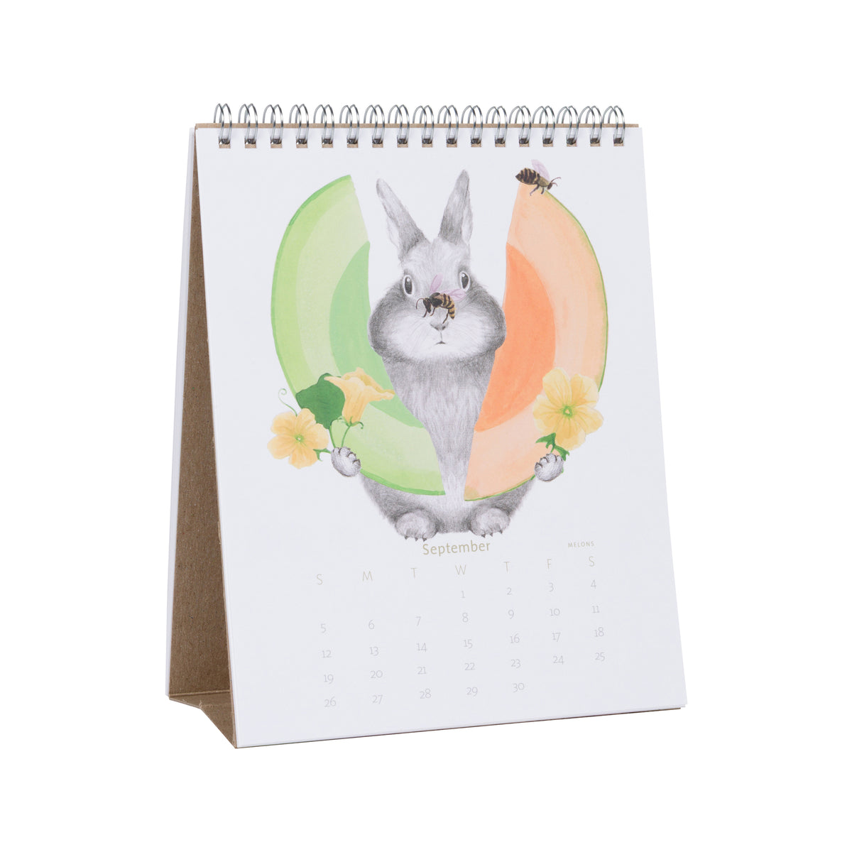 HOPPING AROUND THE FARMERS MARKET 2027 DESK CALENDAR