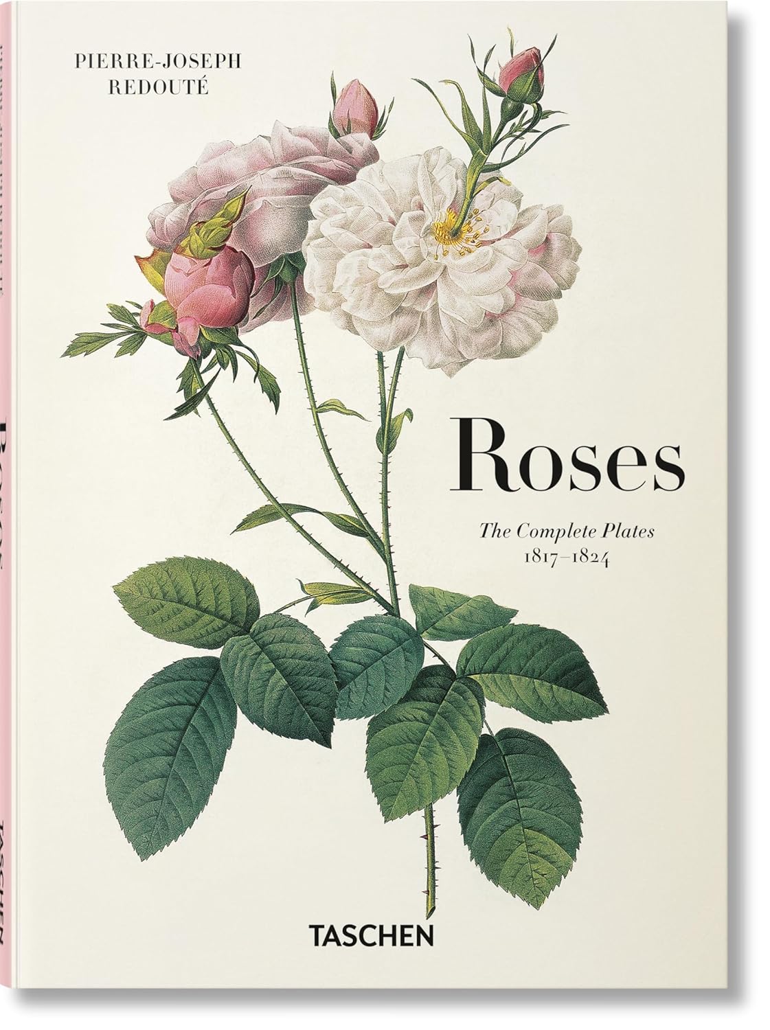 Pierre-Joseph Redouté is historically considered one of the best painters of botanical illustrations. In this exquisite edition of Roses by Taschen, Redouté turns his attention to the most romantic and evocative flower. Originally published in three volumes between 1817 and 1824. 191 pages Hardcover