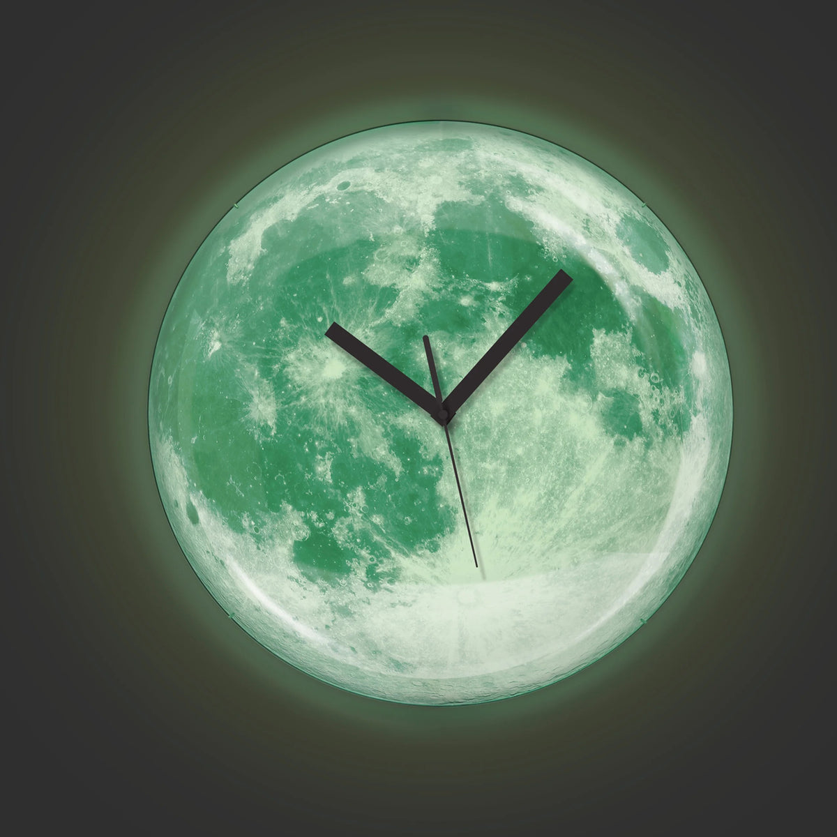 GLOW IN THE DARK MOON CLOCK