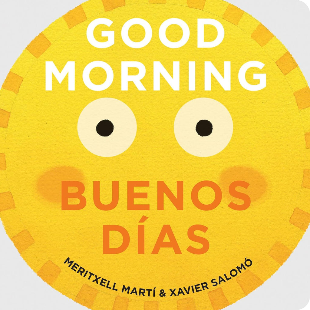 A bilingual slide-the-tab board book, with text in English and Spanish. Cleverly introduce basic ideas about what happens in the morning when you wake up, including a rooster crowing, an alarm clock ringing, Dad shaving, and neighbors making coffee. 18 pages. Recommended age: Baby - 3 years. Board book.