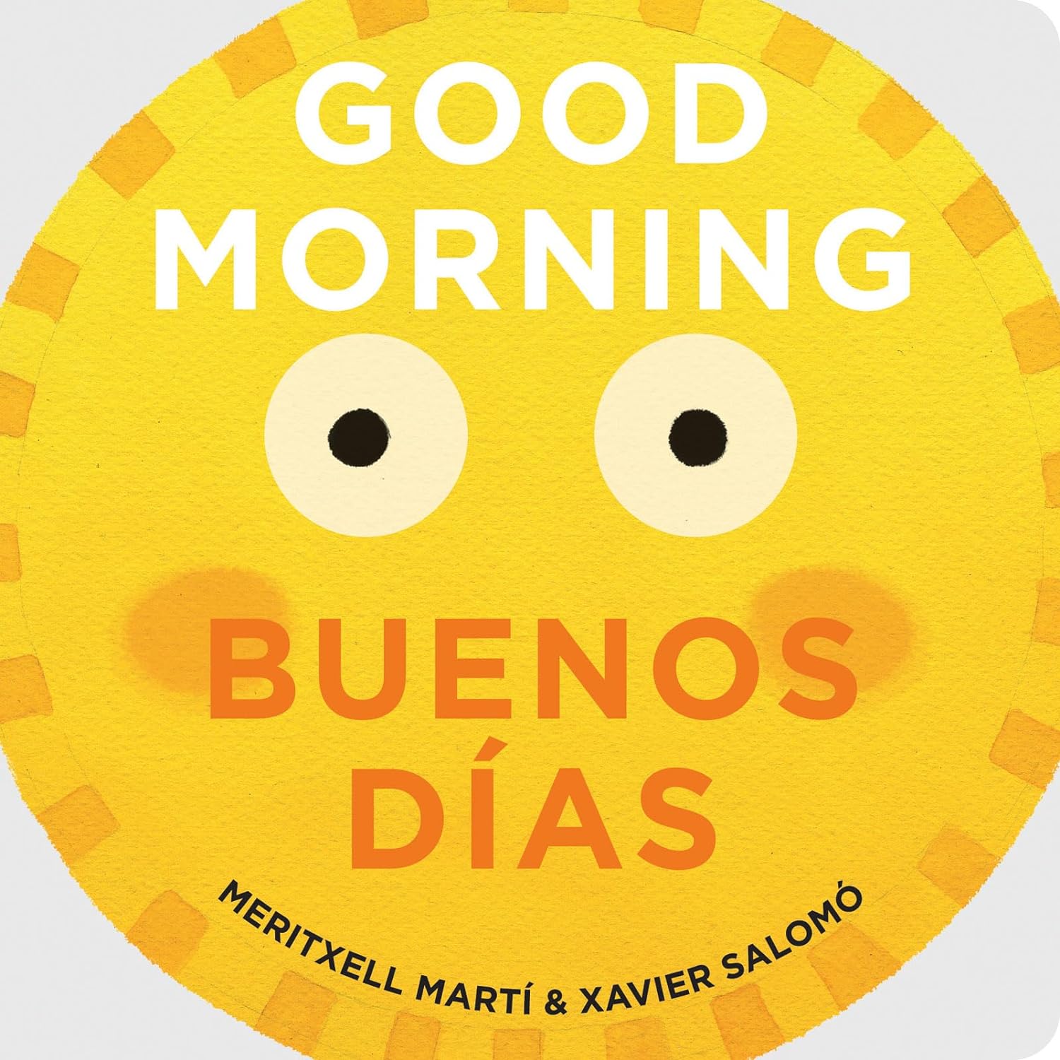 A bilingual slide-the-tab board book, with text in English and Spanish. Cleverly introduce basic ideas about what happens in the morning when you wake up, including a rooster crowing, an alarm clock ringing, Dad shaving, and neighbors making coffee. 18 pages. Recommended age: Baby - 3 years. Board book.
