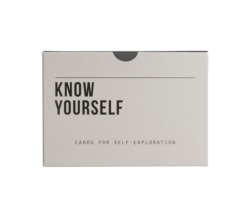 It can be hard to understand who we really are, especially when it comes to what we want, how we feel and why we react as we do. These Know Yourself Prompt Cards are designed to assist us in a journey of self-knowledge. 60 cards. Dimensions: 4" x 3" x 1.4".