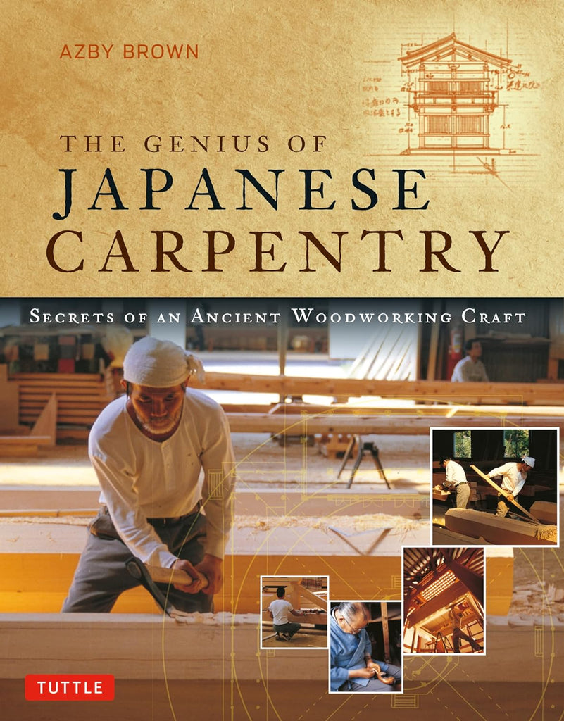 The Genius of Japanese Carpentry tells the story of the Yakushiji monastery in Nara and the dedicated craftsmen who are working to restore what has been lost. This book documents the craftsmanship of ancient Japan. Author Azby Brown chronicles the restoration of the Yakushiji monastery. 160 pages Softcover