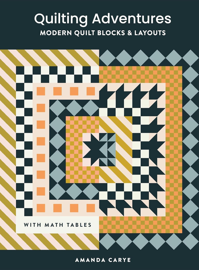 In Quilting Adventures, you can decide what size, layout, and combinations of blocks you want to use to create your own one-of-a-kind quilt. This book gives you a range of block options that all work together so that you can mix and match those blocks to create your own unique design. 160 pages Hardcover