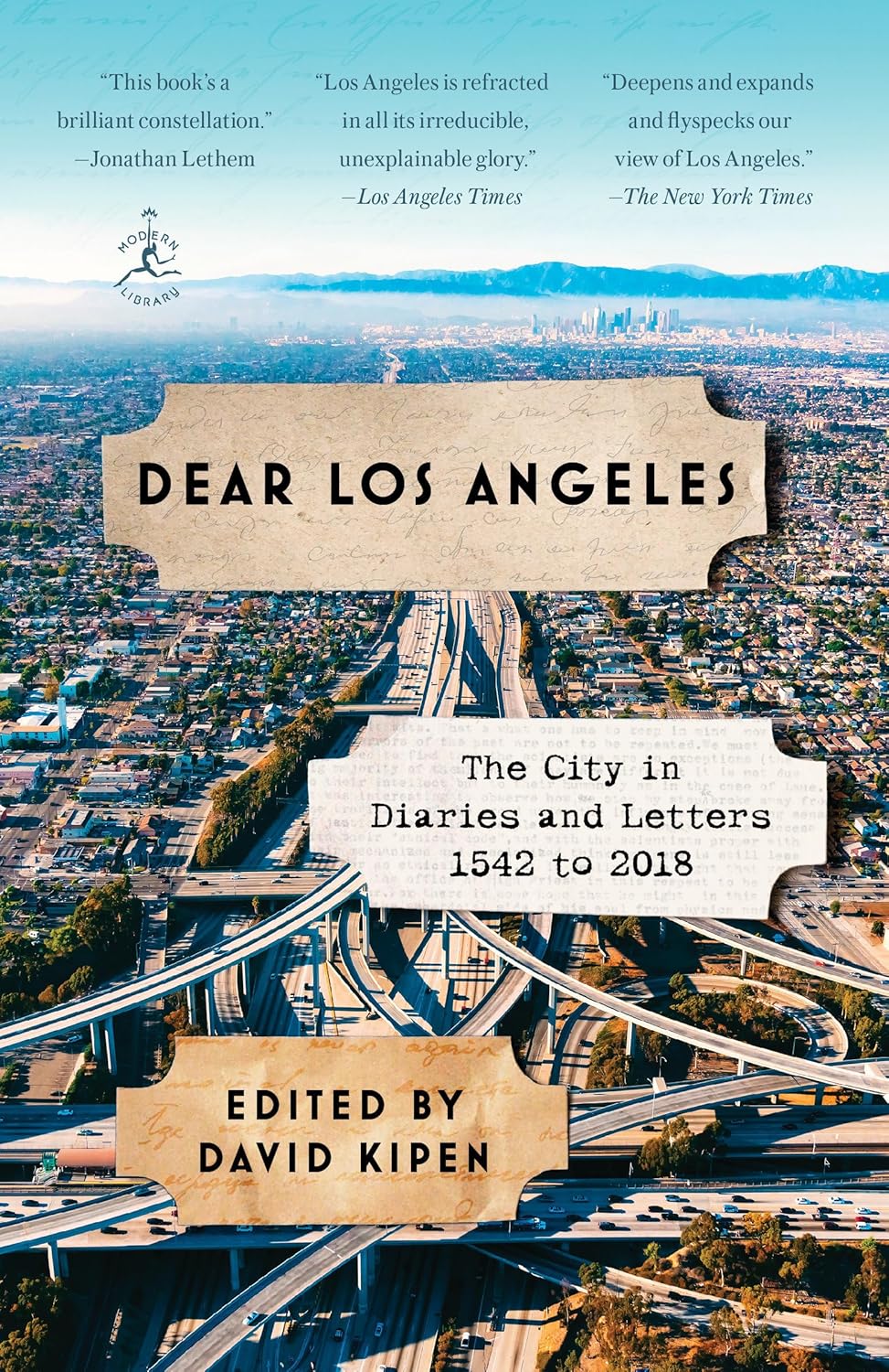 Dear Los Angeles is a story of Los Angeles, through letters and diary entries that span from 1542 to 2018. The people featured include Marilyn Monroe, F. Scott Fitzgerald, Cesar Chavez, and more. Go through the history of Los Angeles, through the voices and people who have lived and worked here. Paperback 592 pages