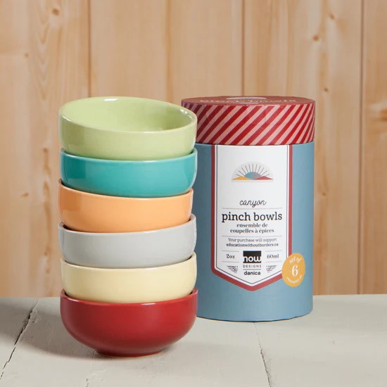 CANYON PINCH BOWLS - SET OF 6
