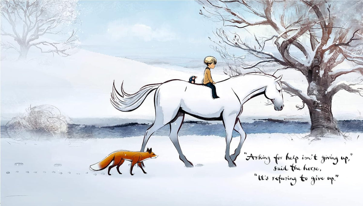 THE BOY, THE MOLE, THE FOX, AND THE HORSE