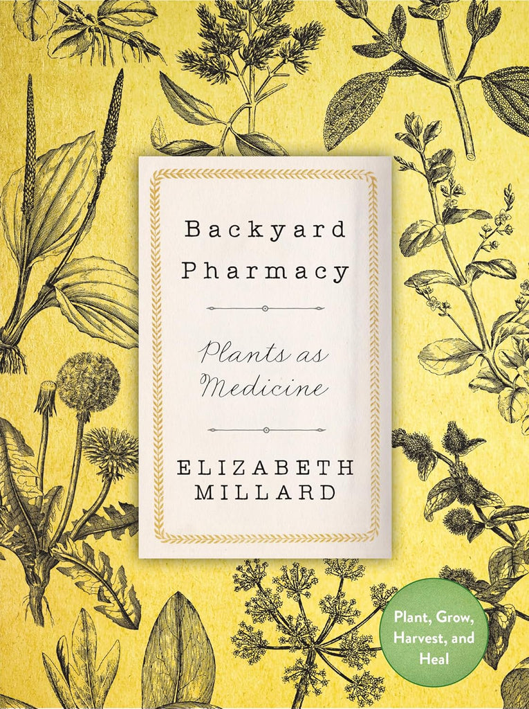 Elizabeth Millard's guide includes profiles of common healing plants and also offers advice on growing, harvesting, preparing, and using these herbs in healing tinctures, oils, and creams.  With this guide, you'll be able to locate the properties of each plant to align with your own medicinal needs. 208 pages Hardcover