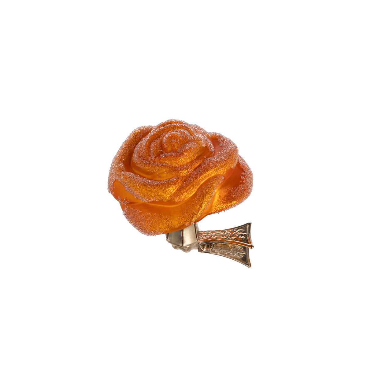 ROSE CLIP-ON ORNAMENT