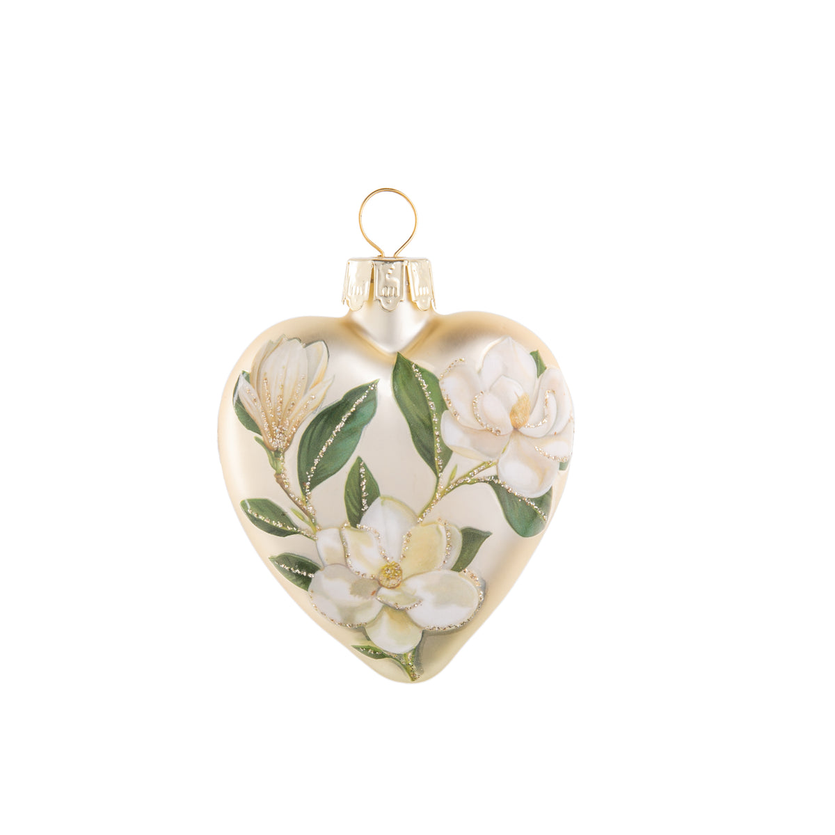 MAGNOLIA HEART ORNAMENT