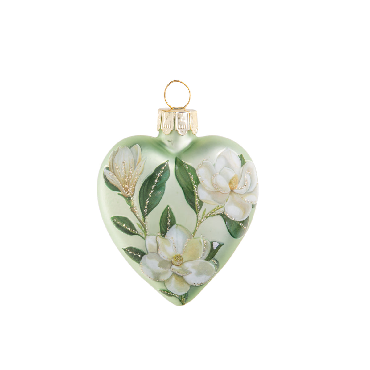 MAGNOLIA HEART ORNAMENT
