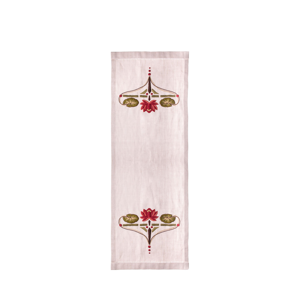 WATER LILY TABLE SCARF EMBROIDERY KIT