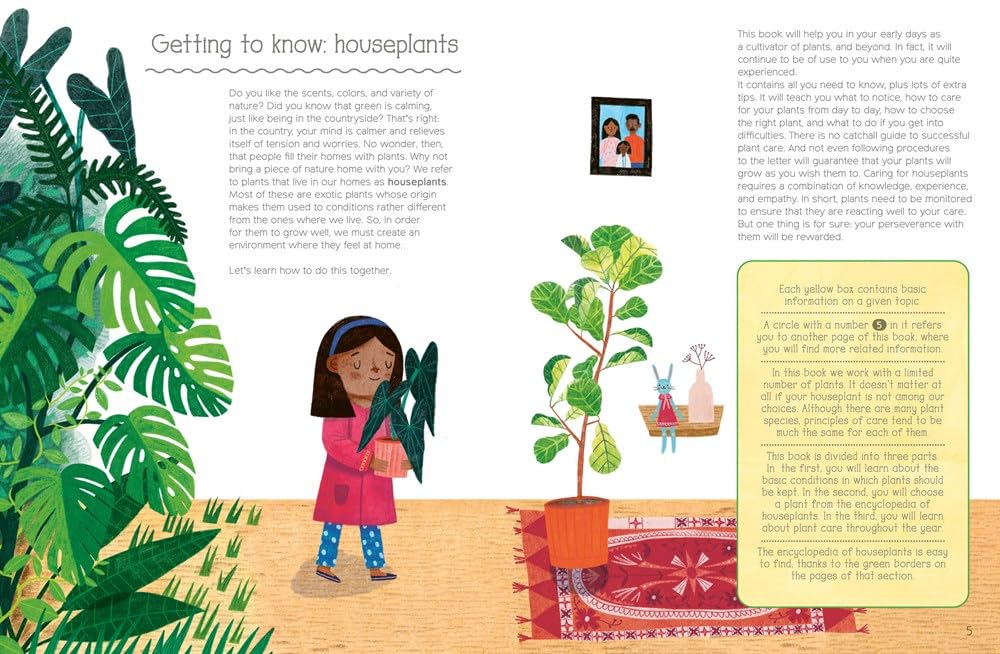 How Not to Kill Your Plant is the guidebook for kids to learn about how to grow plants. With sections about watering, soil, and pots, this book acts as a starting point for children to learn about growing. Kids will learn about common houseplants and planting procedures. Recommended age: 6+ 56 pages Hardcover
