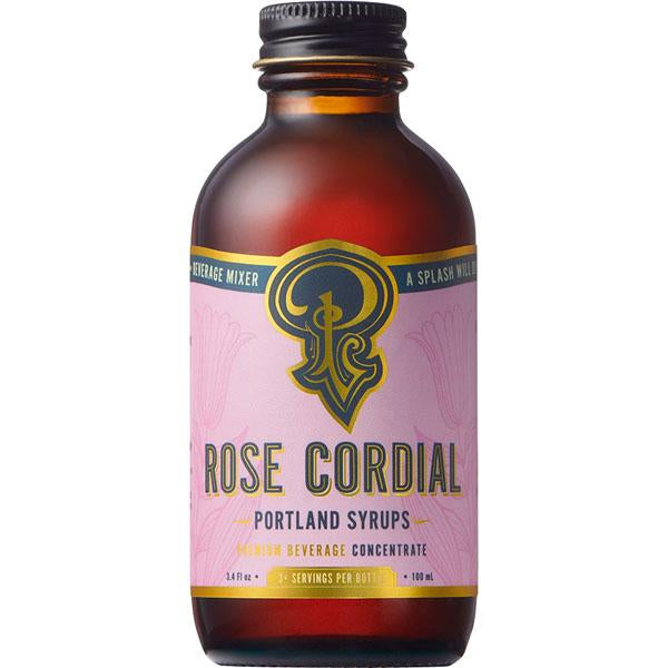 Fragrant, whole dried rose blossoms and petals are slow-brewed in stages with dried rose hips, to capture the flower’s essence. It is sweet and tart with a subdued but complex floral character. The Rose Cordial is also delicious in coffee and tea. Hand-brewed in Oregon