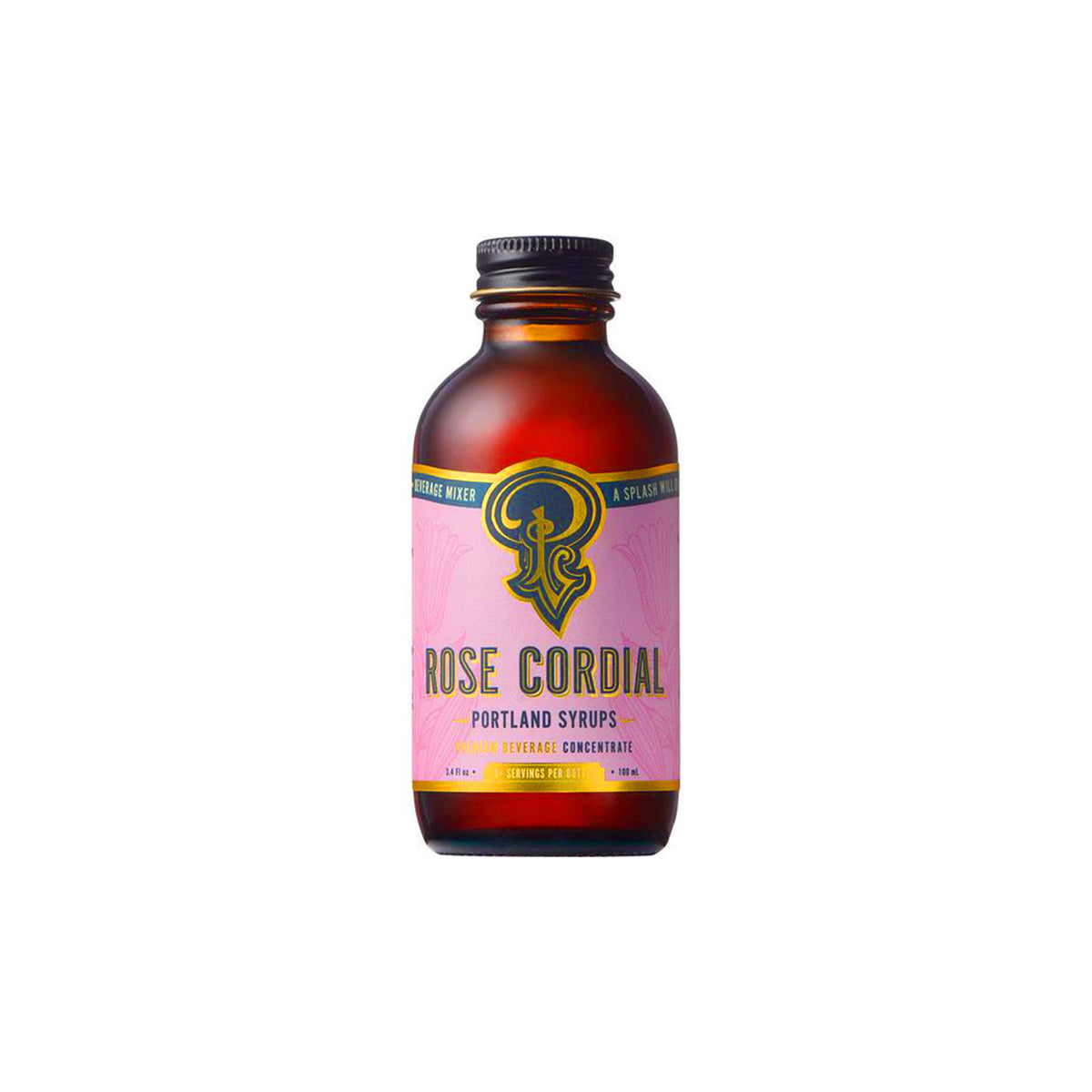 ROSE CORDIAL BEVERAGE MIX - 3.4 OZ