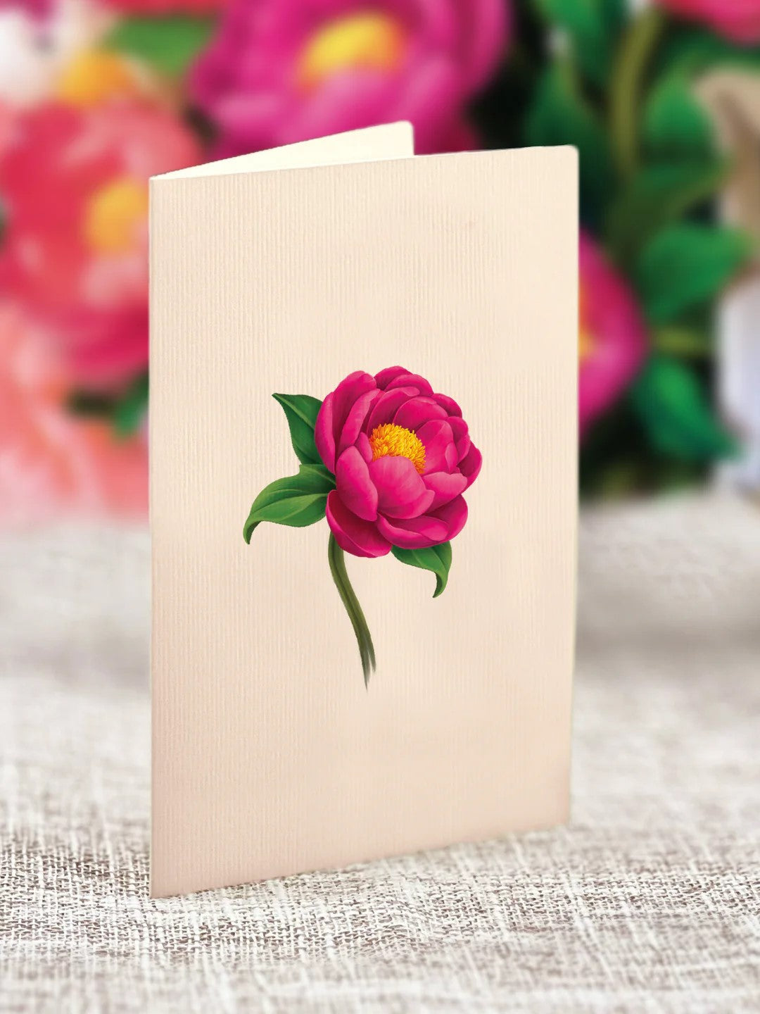 PEONY PARADISE MINI POP-UP BOUQUET