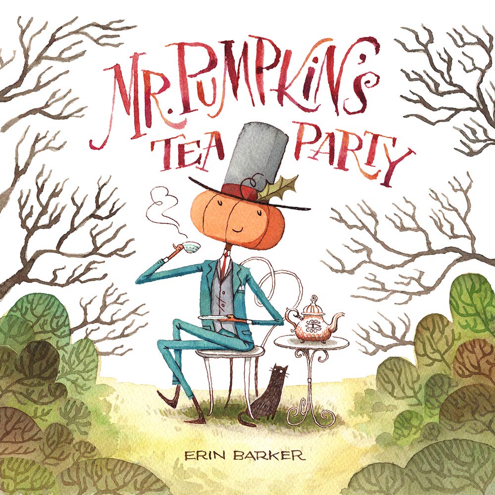 Mr. Pumpkin&#39;s Tea Party is a counting book with watercolor illustrations that immerses you in the fall season with ghoulish friends. This book is great for a kid just learning their numbers, and to get them excited for Halloween and other seasonal delights. Recommended age: 3-5 years Hardcover picture book 32 pages
