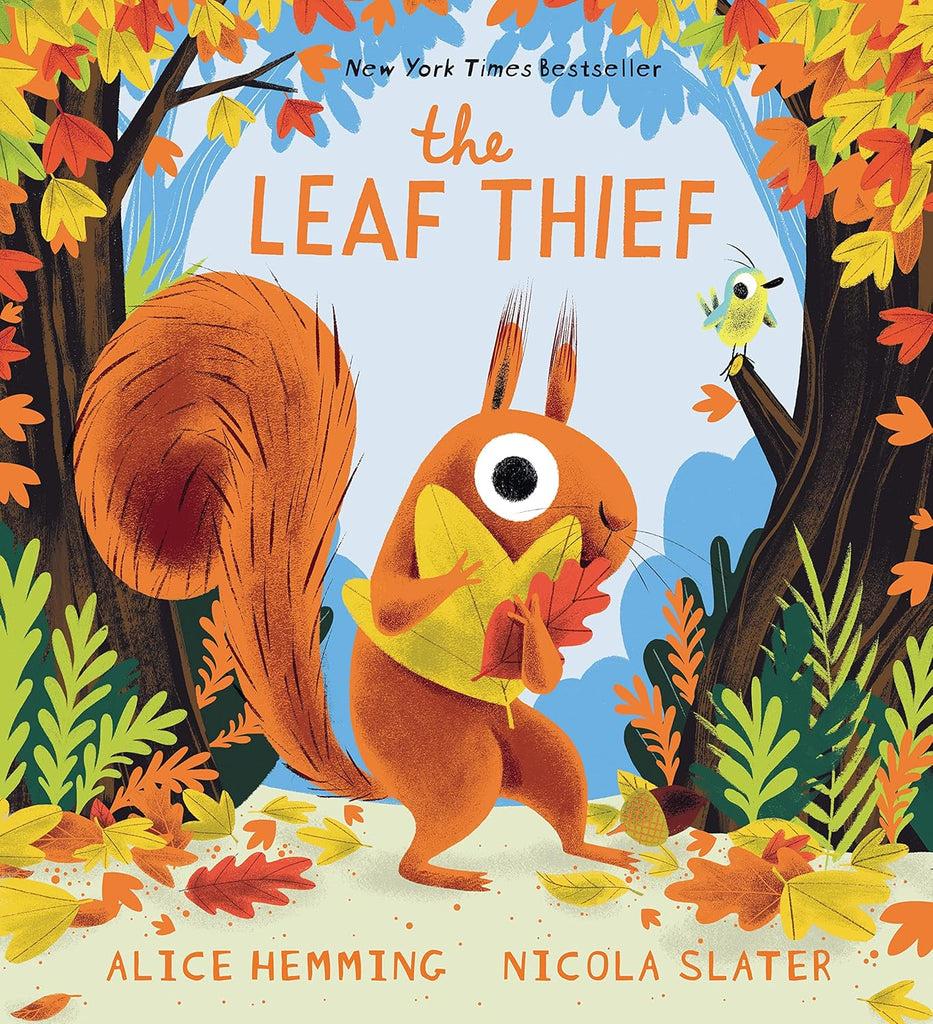 The Leaf Thief follows a squirrel who is concerned when his leaves go missing. It takes his bird friend to teach him about the seasons so he can relax knowing there is no leaf thief. This children's picture book is perfect for learning about the changing seasons. Recommended age: 4+ 32 pages Hardcover, Picture book