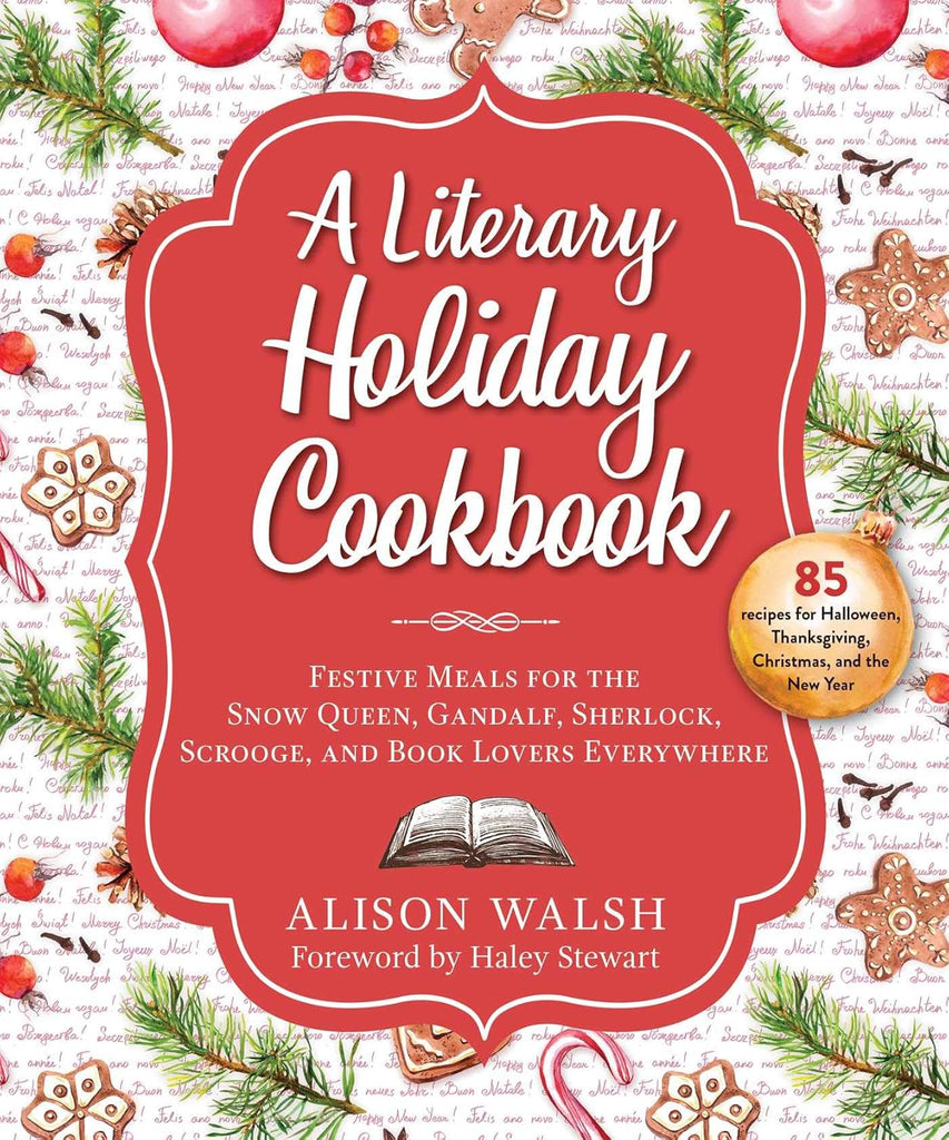 A Literary Holiday Cookbook is the resource for all your culinary needs this holiday season. Featuring recipes inspired by Little Women, The Chronicles of Narnia, A Christmas Carol and more, this cookbook will show off your cooking skills! There's desserts, appetizers, and cocktail recipes featured. Hardcover 272 pages