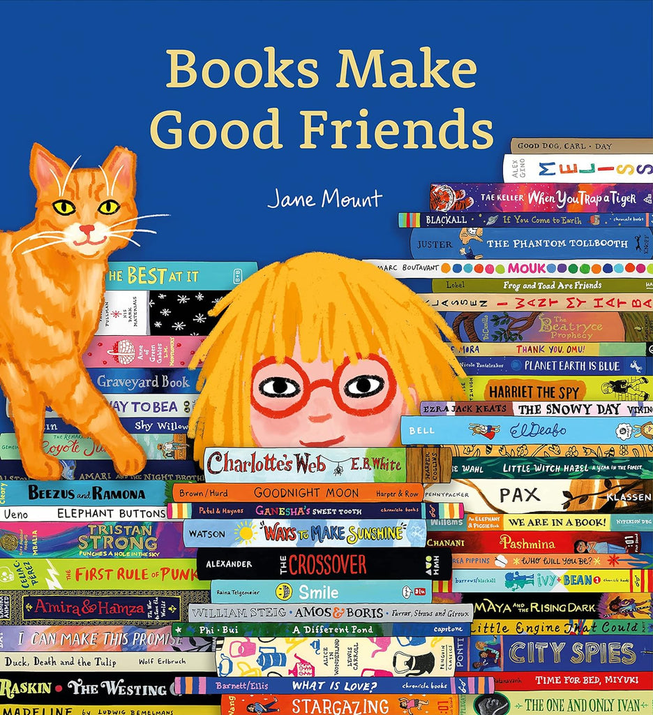 From Jane Mount, Books Make Good Friends is a colorful picture book for kids who love to read. This book celebrates the joy of reading even if the main character is so shy she wants to stay in her fictional bubble. Eventually, she learns she can balance her love for books. Recommended age: 5-8 years 48 pages